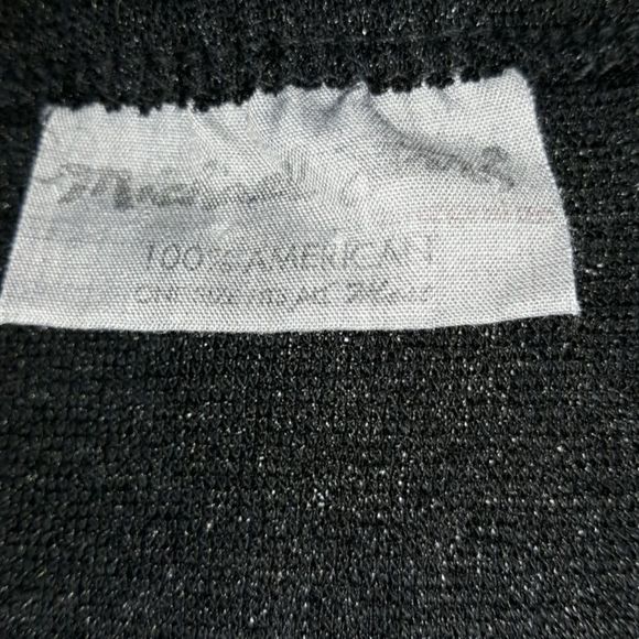 Michael Stars Stretchy Black ¾ Sleeve Shirt OSFM - Picture 3 of 5